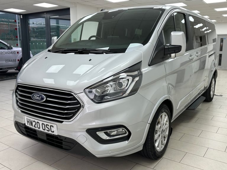 2020 Ford Tourneo Custom 2.0 EcoBlue 130ps L/R 8 Seater Titanium Auto MPV DIESEL Automatic