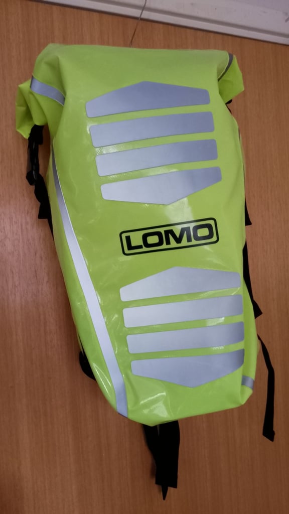 LOMO RUCKSACK 30L, WATERPROOF PVC TARPAULIN *NEARLY NEW ! **REDUCED !**