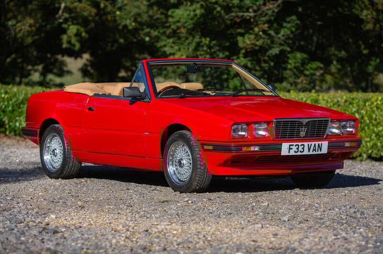 1988 Maserati Spyder PETROL Manual