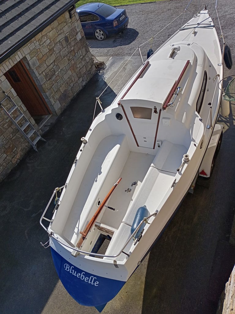 23ft Pandora Sailing Yacht with Road Trailer