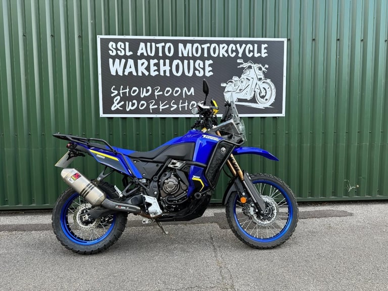 image for Yamaha Tenere 700 World Raid 2022 Blue 2300 Miles Full History Loads of Extras
