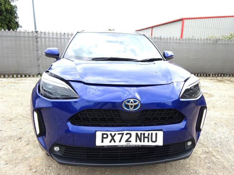 2022 72 REG TOYOTA YARIS CROSS DESIGN HEV HYBRID AUTO DAMAGED SALVAGE