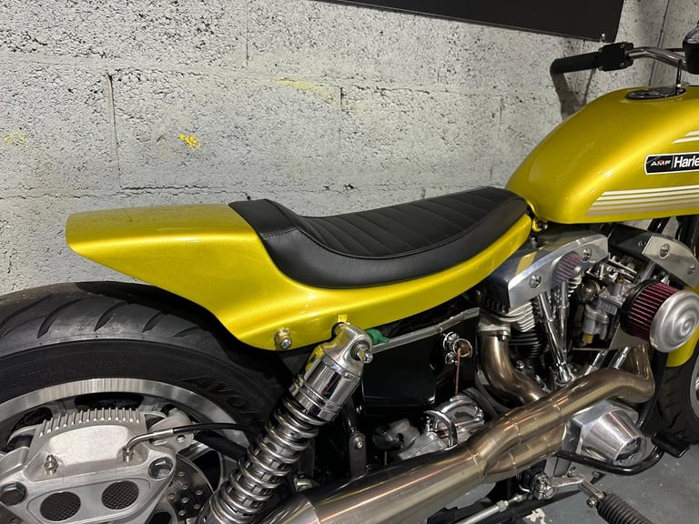 Harley-Davidson. Magazine featured Flattracker. 93 cubic inch S&S Engine