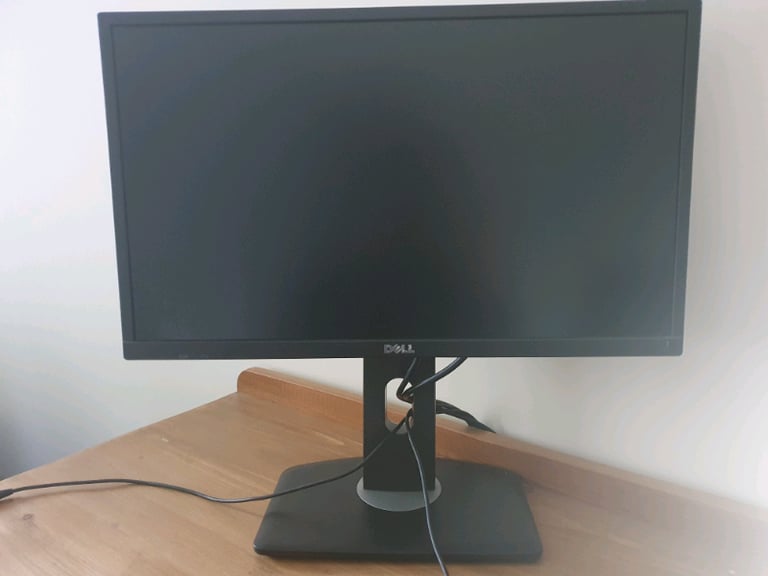 22 inch Dell monitor with power and HDMI cables 
