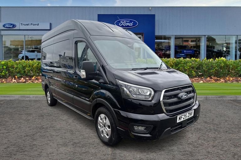 2025 Ford Transit 350 Limited AUTO L3 H3 LWB High Roof FWD 2.0 EcoBlue 130ps, SAT NAV, DIGITA Pan...