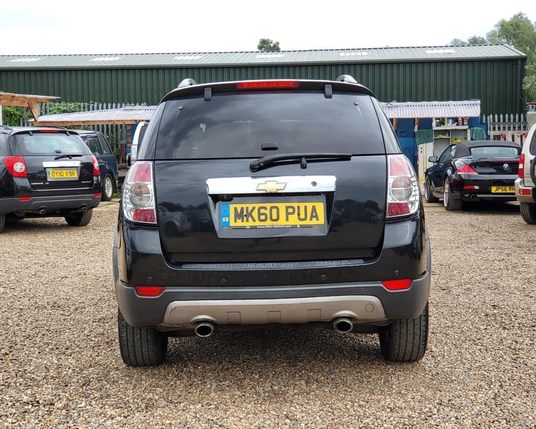 2010 CHEVROLET CAPTIVA 2.0 VCDi LTZ 5 DOOR 7 SEATER AUTOMATIC BLACK