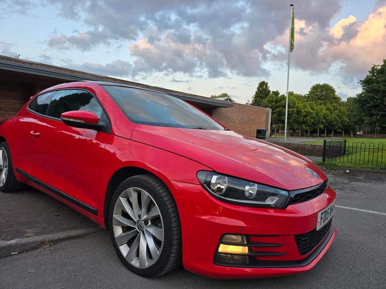 2015 VW SCIROCCO 2.0 GT TDI DIESEL COUPE PANORAMIC ROOF F/S/HISTORY 1 P/OWNER