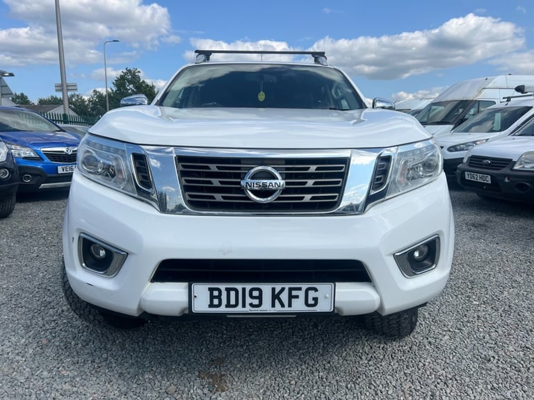 2019 NISSAN NAVARA Double Cab Pick Up Tekna 2.3dCi 190 4WD Auto LEATHER 101k