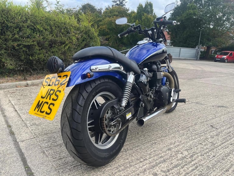 2012 62 TRIUMPH SPEEDMASTER 865 BONNEVILLE SPEED MASTER BOBBER CRUISER AMERICA