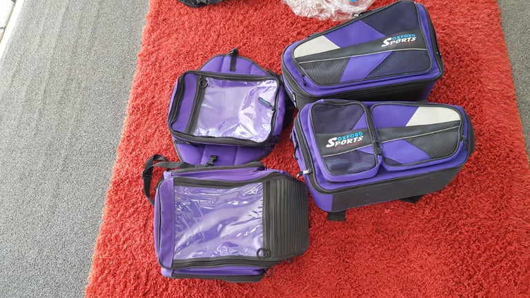Oxford tank bags and side panniers