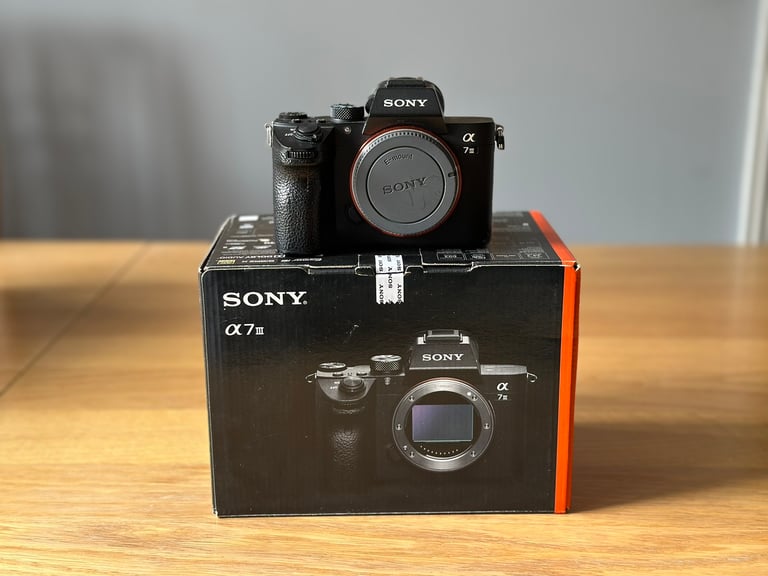 Sony Alpha A7 III Mirrorless Camera Body Only E Mount