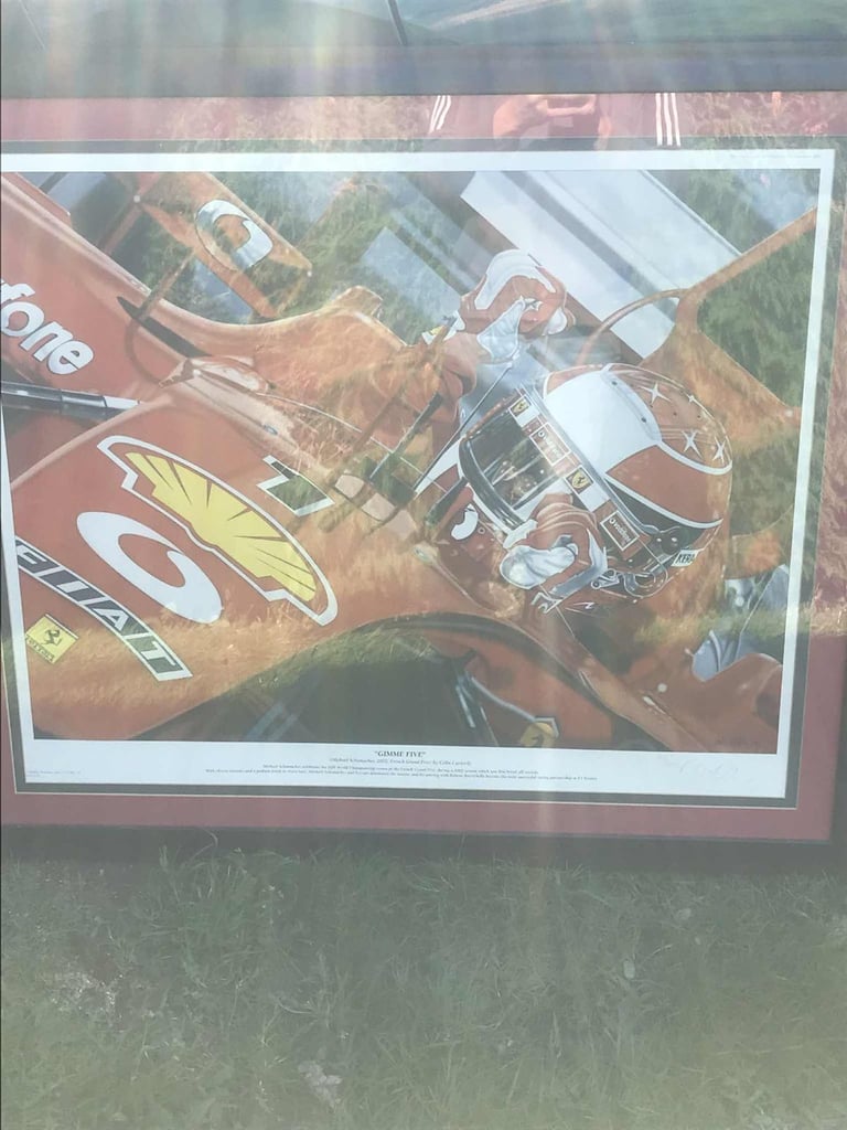 image for Large print of Michael schmacher