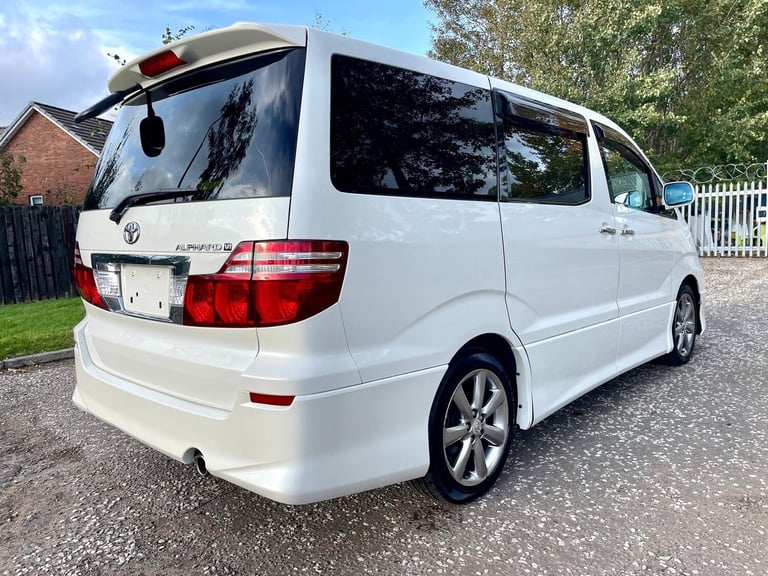 2007 Toyota Alphard FRESH IMPORT AS PLATINUM 2.4 AUTO 2WD 8 SEATS MPV CRUISE CONTROL ULEZ MPV Pet...