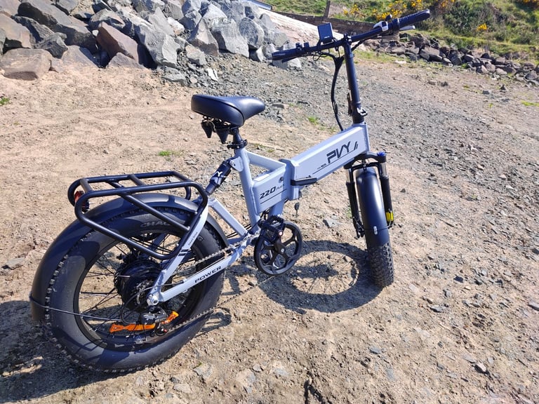 image for PVY Z20 PLUS folding fat tyre ebike up to 26mph