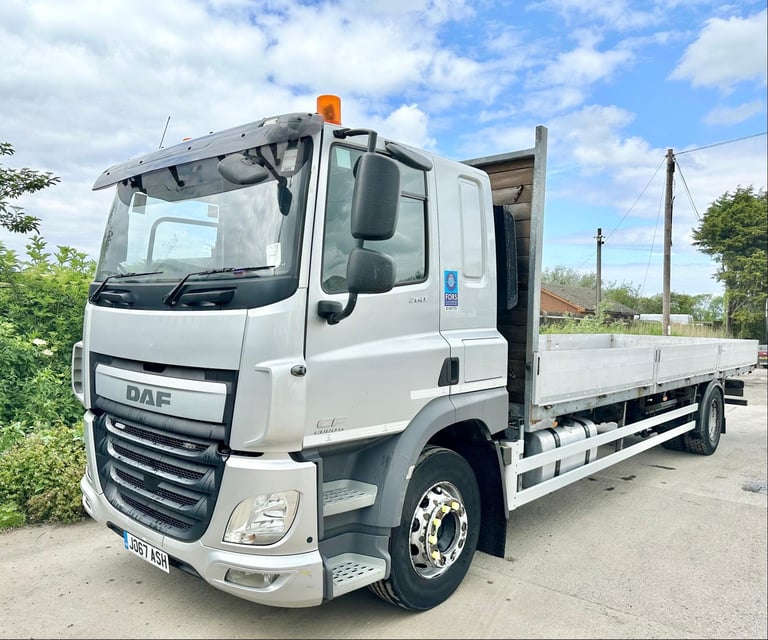 2017 DAF CF65,260 ALLOY DROPSIDE BODY 18 TON IDEAL SCAFFOLDING ? EURO-6 U-LEZ 