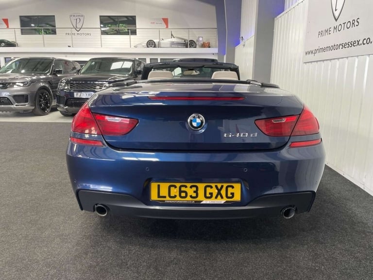 2013 BMW 6 Series 3.0 640d M Sport Convertible 2dr Diesel Auto Euro 5 (s/s) (313 ps) M SPORT  Con...