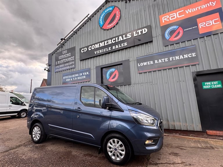 image for 2022 Ford Transit Custom 2.0TDCI 300 LIMITED ECOBLUE L1 H1 SWB Low Roof Euro 6  PANEL VAN Diesel ...