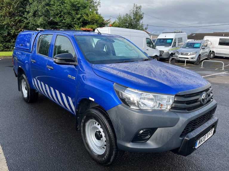 2018 Toyota Hilux 2.4 D-4D Active 4WD Euro 6 4dr (3.5t) PICK UP Diesel Manual