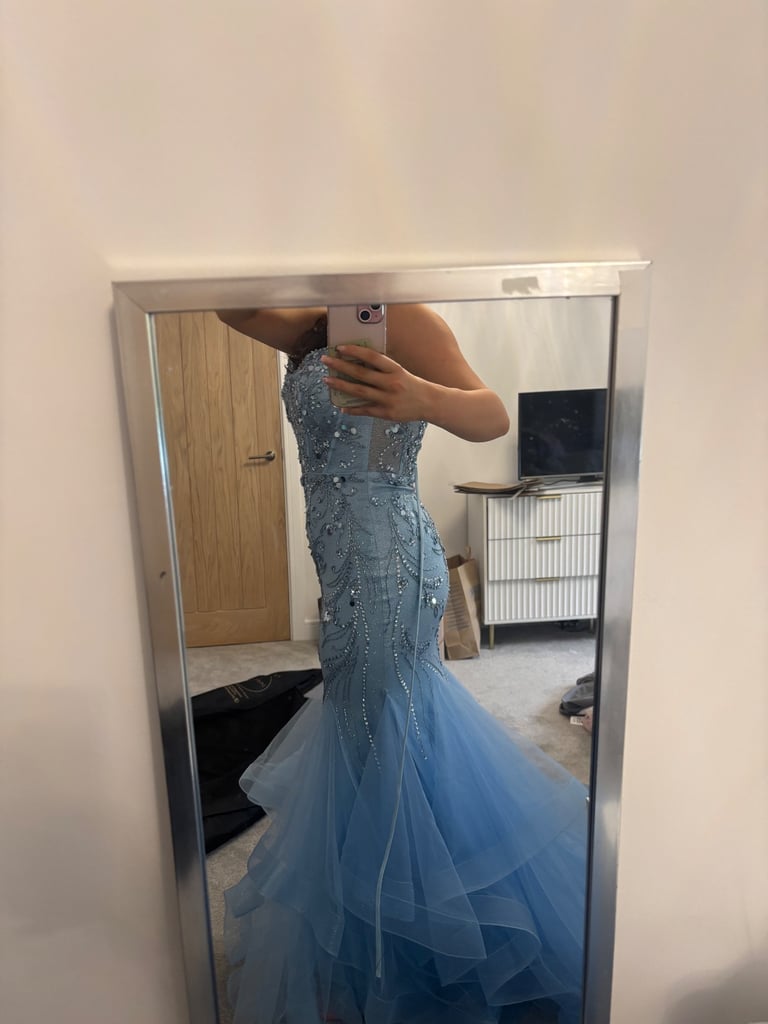 Prom dress blue 