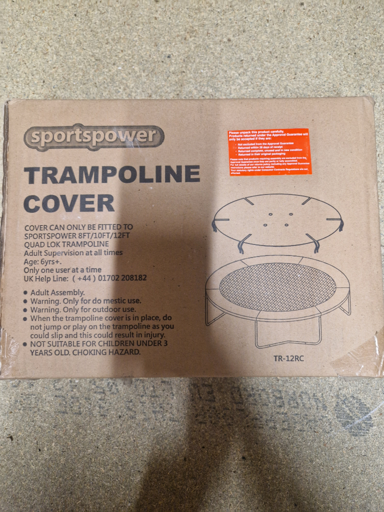 Sports Power Trampoline Cover
