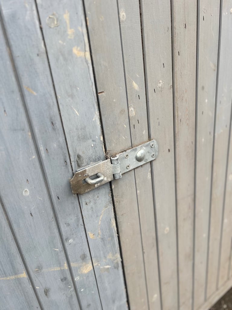 Double timber gates