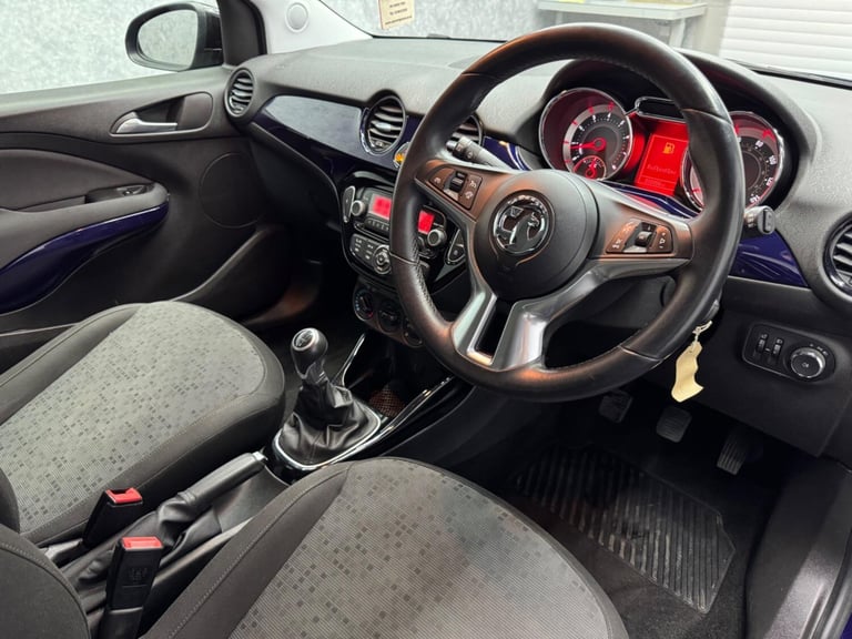 2017 Vauxhall ADAM 1.2i JAM Euro 6 3dr HATCHBACK Petrol Manual