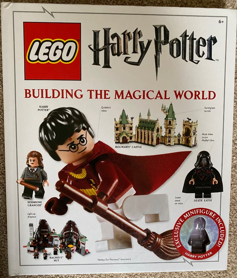 image for Harry Potter Lego, Building the Magical World, book, no Lego with book