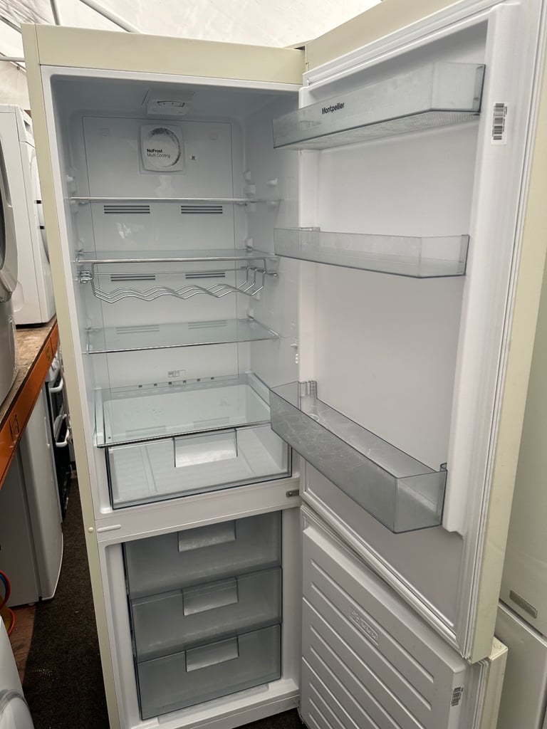 Montpellier cream good condition frost free fridge freezer 
