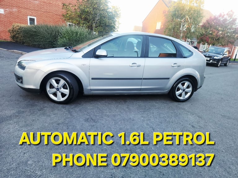 FORD FOCUS AUTOMATIC 1.6LT PETROL ULEZ COMPLIANT BARGAIN PRICE FULL MOT TILL SEPT 2026