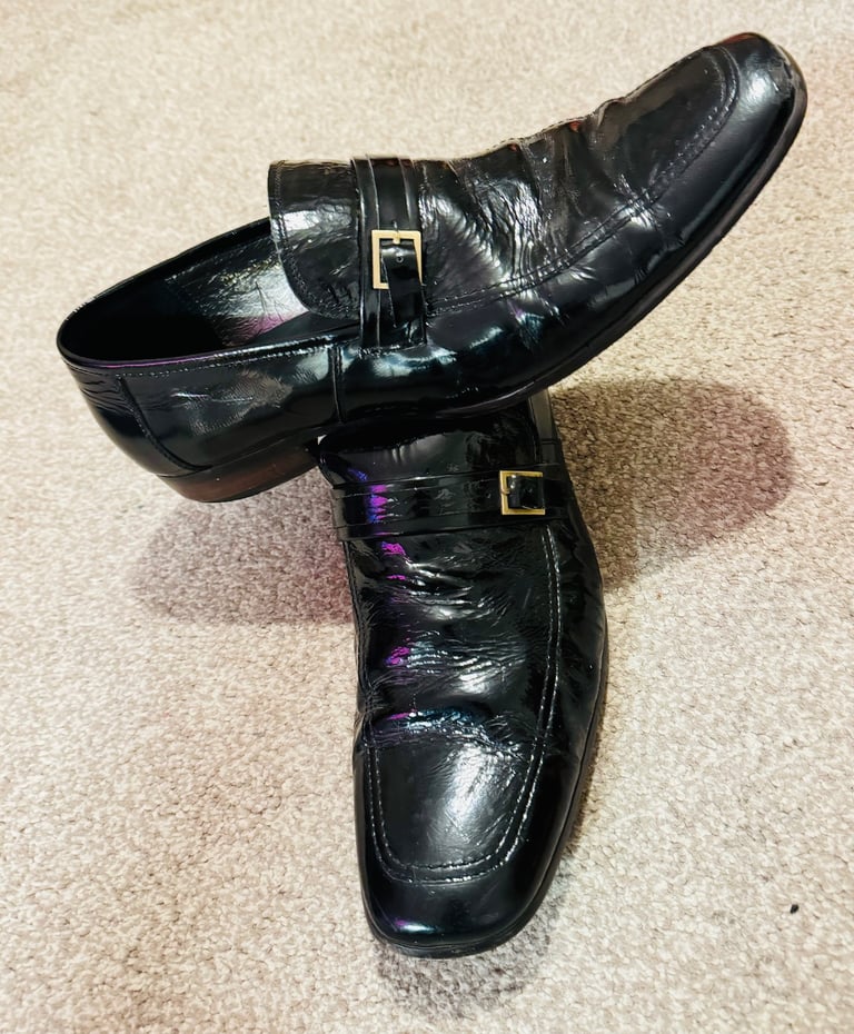 Italian Shoes Sydney Andrew Brown Leather Shoes Size 43/44