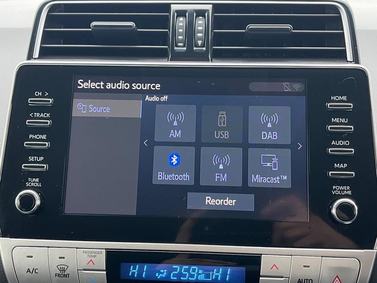 2022 Toyota Land Cruiser 2.8D Active Auto 4WD Euro 6 (s/s) 5dr (7 Seat) ESTATE Diesel Automatic