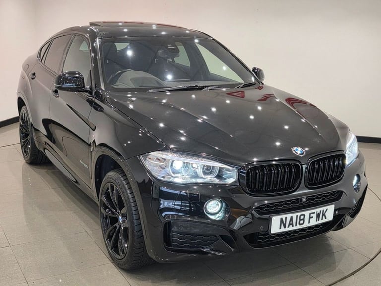 2018 18 BMW X6 3.0 30D M SPORT SUV 5DR DIESEL AUTO XDRIVE EURO 6 (S/S) (258 PS) 