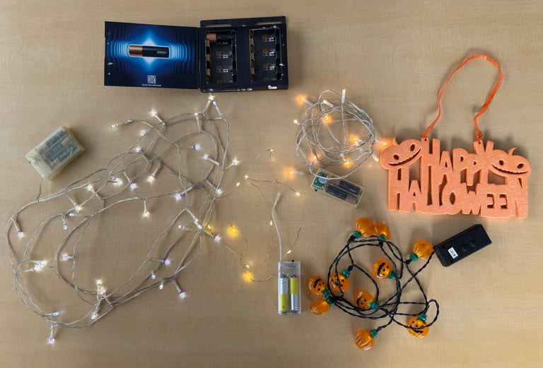 image for String Lights Set (Halloween and Xmas lights)