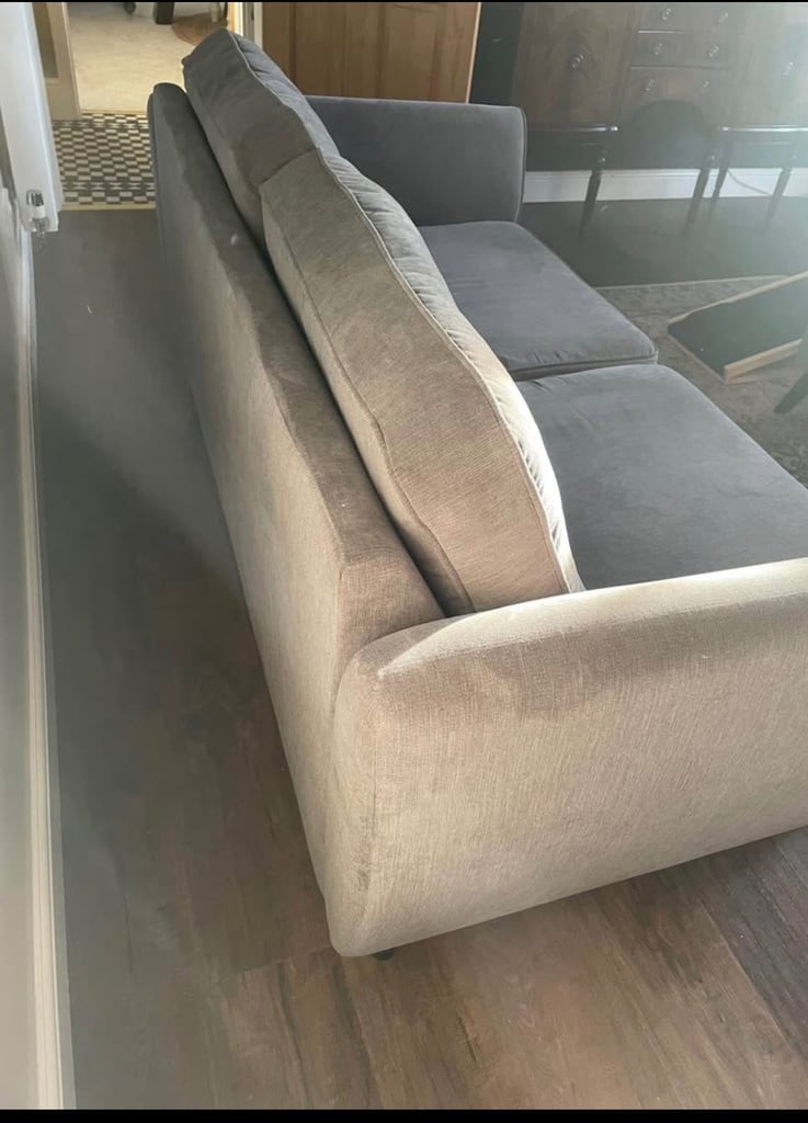 Grey DFS sofa