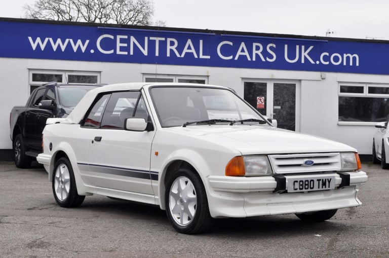 1986 Ford Escort SE CABRIOLET Convertible Petrol Manual