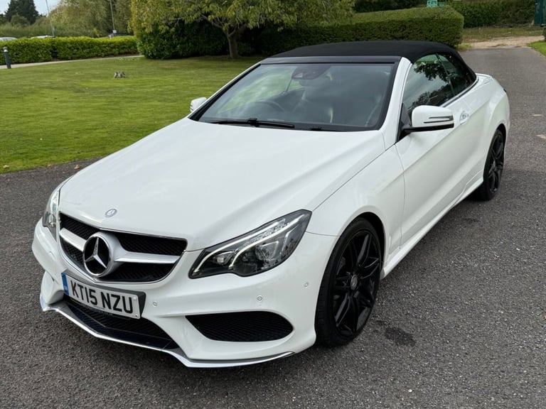2015 Mercedes-Benz E Class E400 AMG Line 2dr 7G-Tronic CONVERTIBLE PETROL Automatic