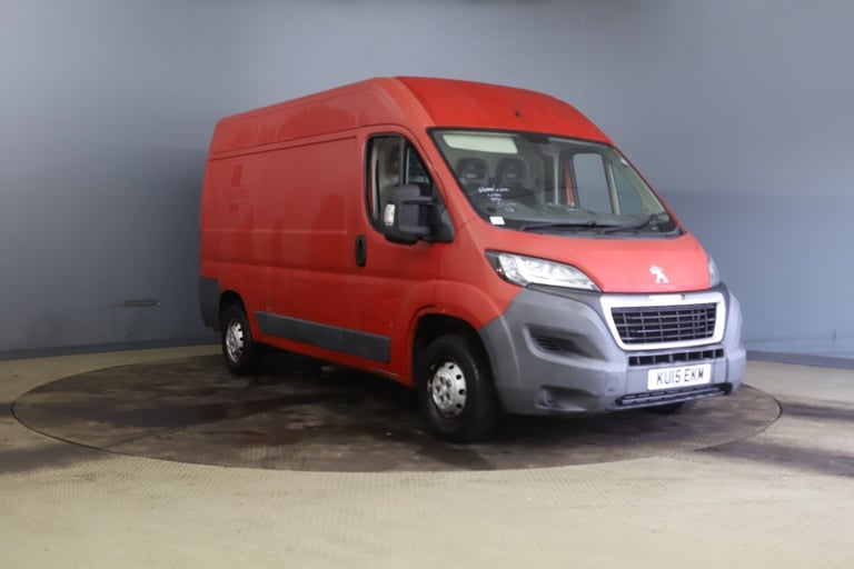 2015 PEUGEOT BOXER MWB 2.2 TDCI 110PS LOW MILES 1 OWNER PRICE IS PLUS VAT 
