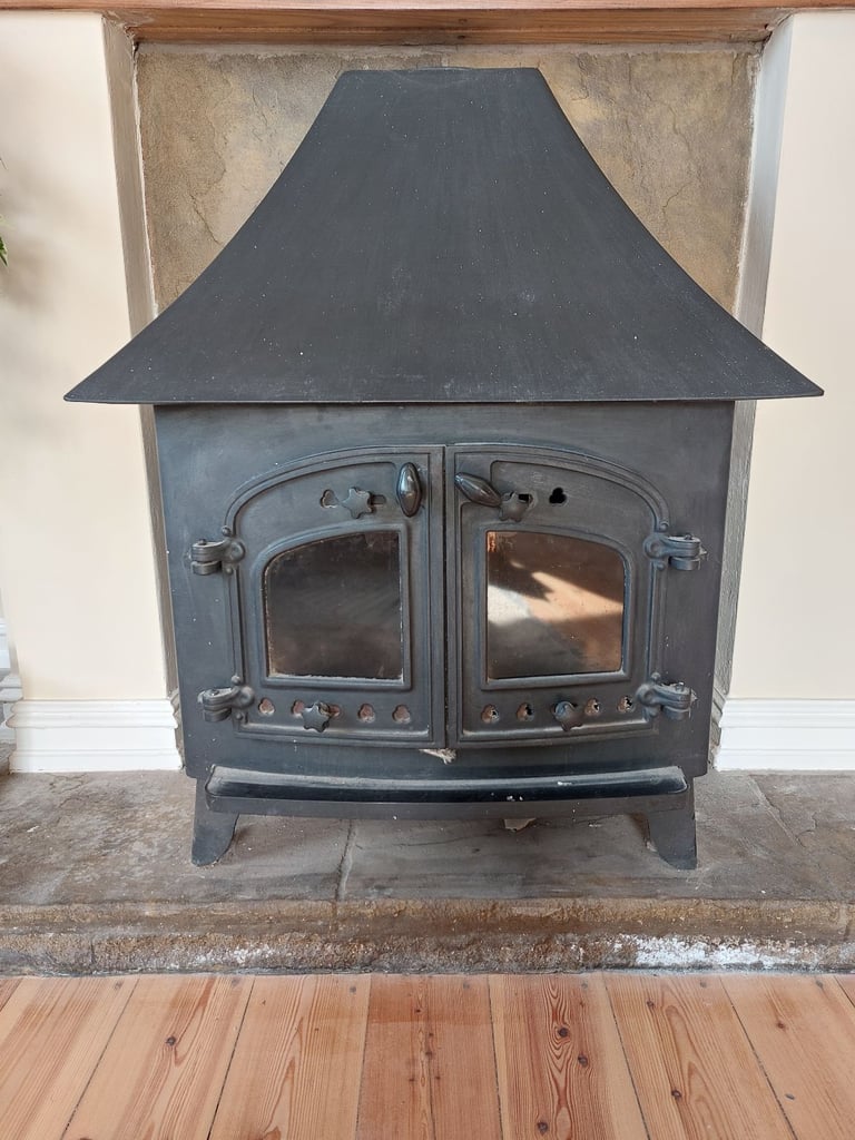 Villager A High Canopy Wood Burning Stove