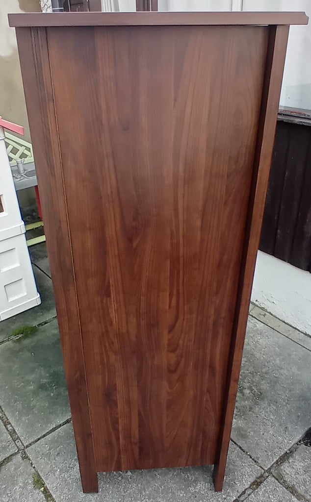 BRUSALI Chest of drawers with 4 drawers - brown