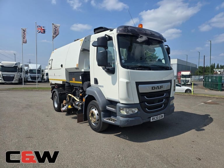 2020 (20) DAF LF230 FA 4x2 Road Sweeper - 242000kms