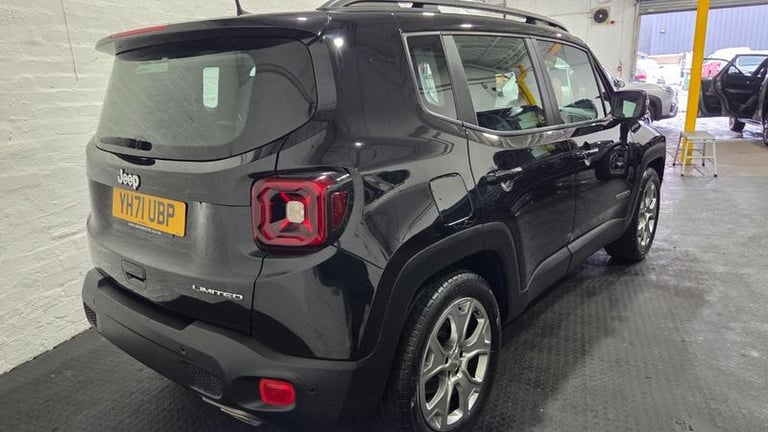 2021 Jeep Renegade 1.0 T3 GSE Limited 5dr-BLACK LEATHER-SAT NAV Manual Hatchback Petrol Manual