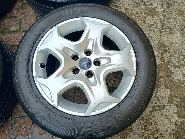 16" FORD WHEELS & 215 55 16" TYRES 5x108 FOCUS MONDEO C MAX CONNECT NOT ALLOYS