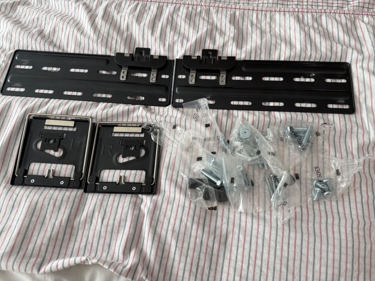 TV Brackets miscellaneous and screws/bolts assorted