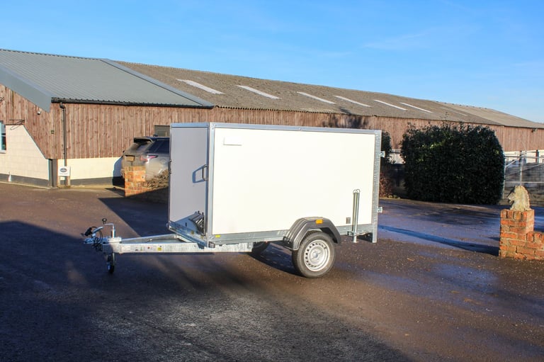 Debon roadster C220 box van trailer - £2209 + VAT ✅- White