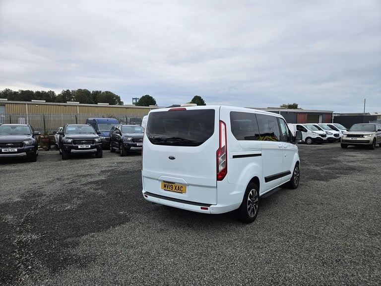 2019 ON 19 PLATE FORD TRANSIT CUSTOM 320 TDCI 130BHPTOURNEO MINI BUS 93K ULEZ 