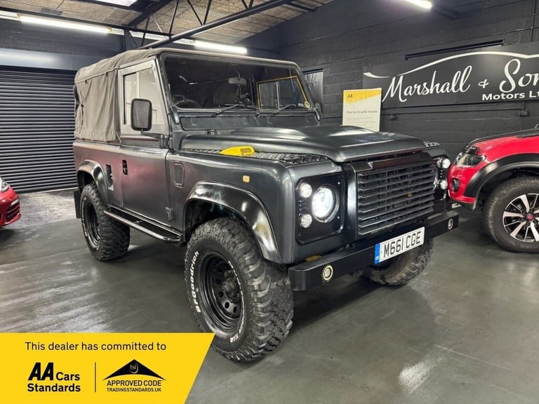 1994 M LAND ROVER DEFENDER 90 300 TDI PICK UP SOFT TOP CONVERSION  DIESEL
