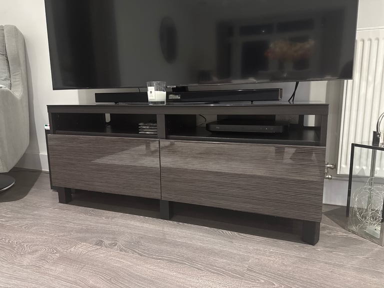 image for Tv stand with draws