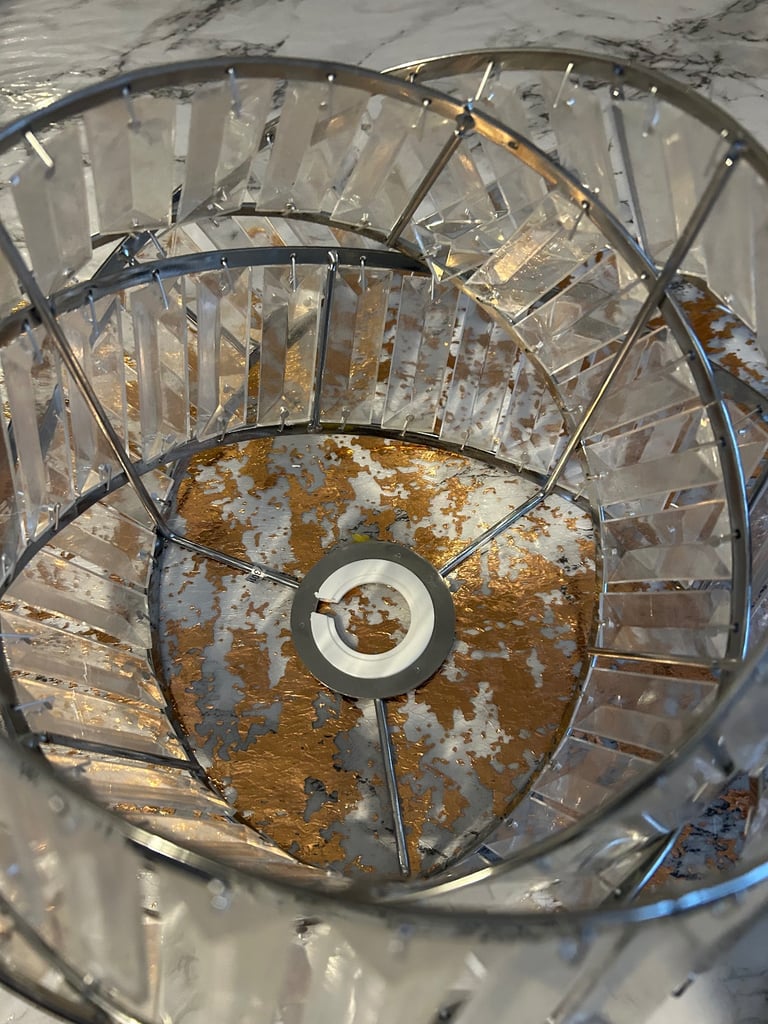 Beautiful light pendants each £25