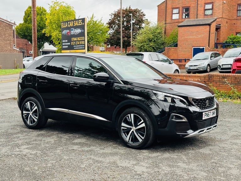 2017 Peugeot 3008 1.2 PureTech GT Line SUV 5dr Petrol Manual Euro 6 (s/s) (130