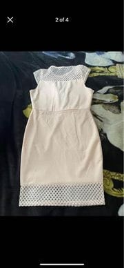 Pink woman’s going out dress